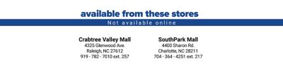 Available from these stores, not available online. Call today to have La Mer shipped directly to you! Crabtree Valley Mall, Raleigh NC 27612, Belk Mt. Pleasant, Mt. Pleasant SC 29464, Bridge Street Town Centre, Huntsville, AL 35806