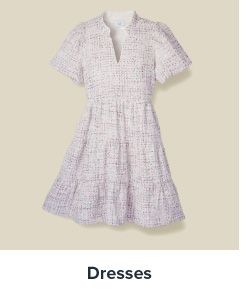 An image of a dress. Shop dresses. 