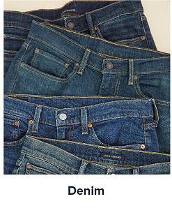 An image of jeans. Shop denim.