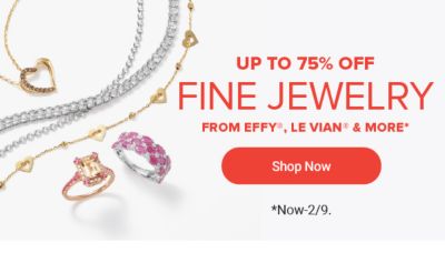 Assortment of heart shaped. diamond and gemstone jewelry. Up to 75% off fine jewelry from Effy, Le Vian and more. Shop now.