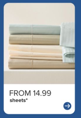 A stack of folded sheets. From 14.99 sheets.