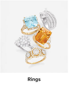 An image of rings. Shop rings.