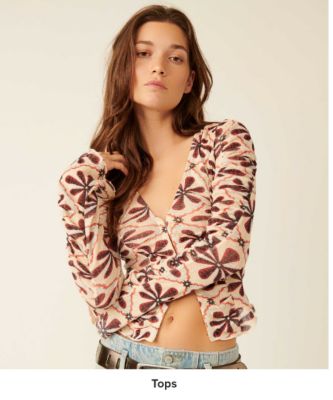 We The Free Midnight Pullover at Free People in Espresso Combo, Size: XL, £148.00