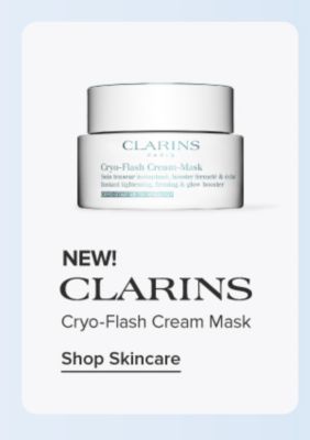 New! Clarins Cryo-Flash Cream Mask. Shop Skincare.