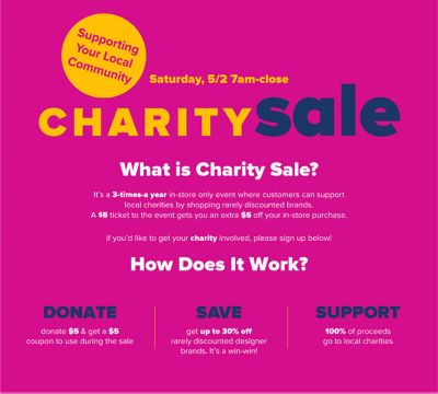 Charity Sale | belk