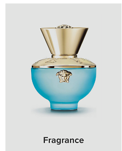 Ornate blue bottle. Fragrance. 