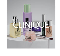 An image of skincare products. Shop Clinique.