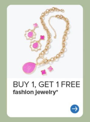 Buy 1, get 1 free fashion jewelry.