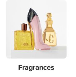 Fragrance bottles. Shop fragrances.