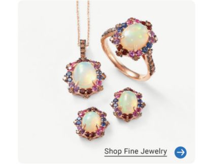 An image of fine jewelry. Shop fine jewelry.