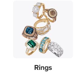 An image featuring an assortment of rings. Rings. 