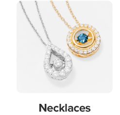 An image of two necklaces. Necklaces. 