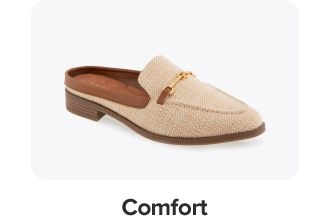 Image of a loafer. Comfort. 