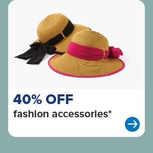 Two sun hats. 40% off fashion accessories.