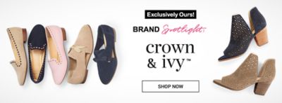 belk crown and ivy shoes