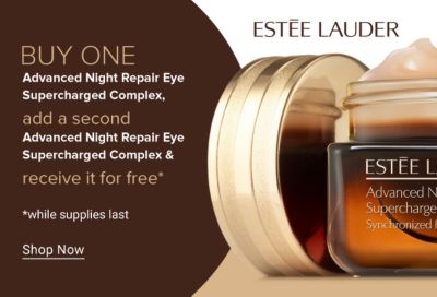 Buy one Advanced Night Repair Eye Supercharged Complex, add a second Advanced Night Repair Eye Supercharged Complex & receive it for free. While supplies last. Shop now.