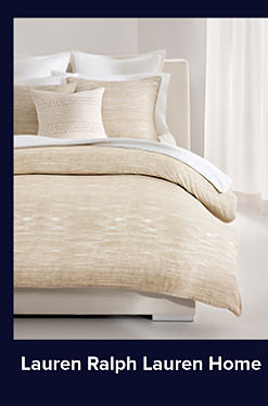 An image of a beige bedding set. Shop Lauren Ralph Lauren Home. 
