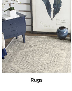 An image of a rug. Shop rugs. 