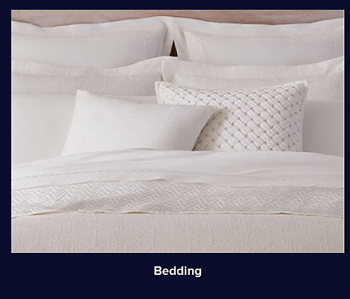 A white bedding set from Lauren Ralph Lauren. Shop bedding.