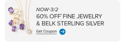 Image of gemstone necklaces, earrings and rings. Now to March 2. 60% off fine jewelry and Belk Sterling Silver. Get coupon.