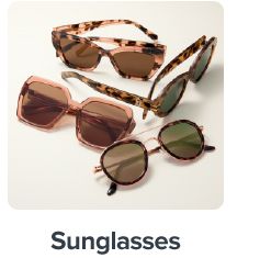 Four pairs of sunglasses. Shop sunglasses.