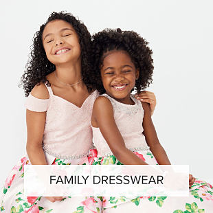 Image of girls in dresses. Shop Family dresswear.