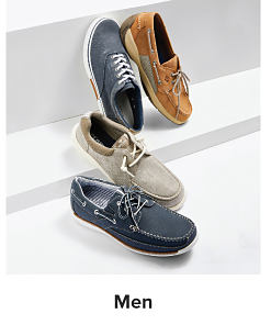 An image of men's casual shoes. Shop men.