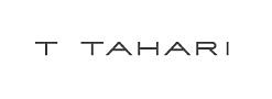 T. Tahari logo.
