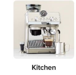 An image of an espresso and coffee machine. Kitchen. 