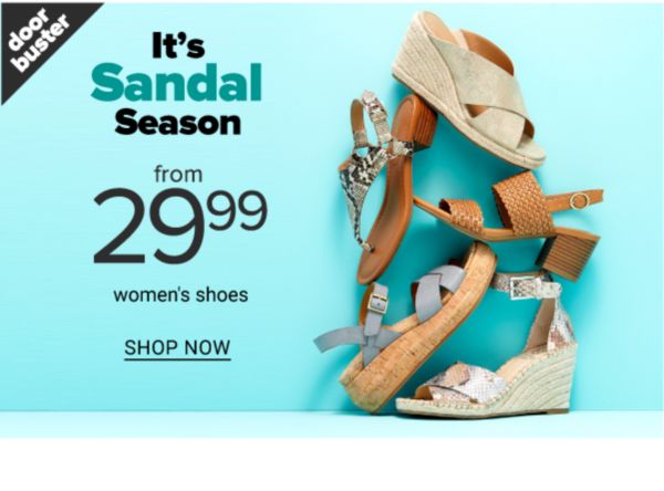Women's Shoes from 29.99 - Shop Now