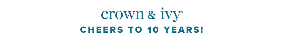 The Crown and Ivy logo. Cheers to 10 years