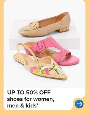 Three pairs of women's shoes. Up to 50% off shoes for women, men and kids.