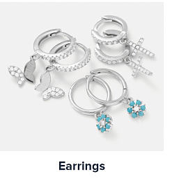 A variety of earrings. Shop earrings.