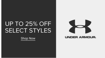 Get Up to 50% Off Under Armour Outlet Items Right Now
