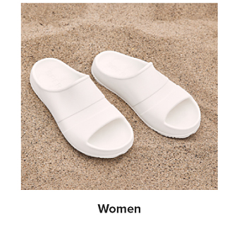 White slides. Women. 