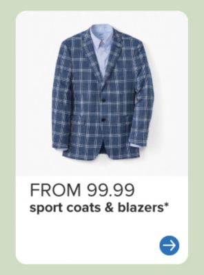 A plaid sport coat and dress shirt. From 99.99 sport coats and blazers.