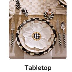 Black and white dinnerware. Shop tabletop.