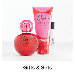 An image of fragrance products. Shop gifts and sets.