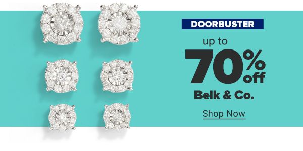 Doorbuster - Up to 70% off Belk & Co. Shop Now.