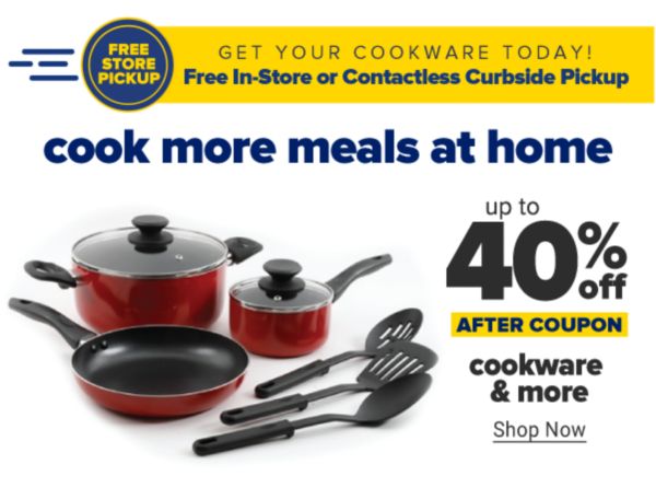 Cook more meals at home. Up to 40% off cookware & more after coupon. Shop Now.