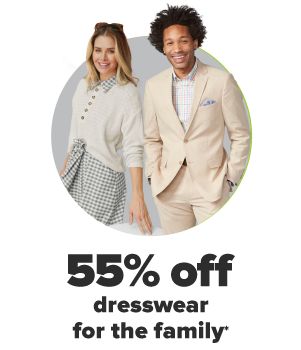 Daily Deals - 55% off dresswear for the family.