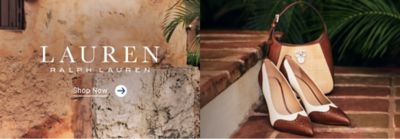 A pair of shoes. Up to 30% off select Lauren Ralph Lauren. Shop now.