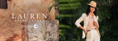 A woman in a white suit. Up to 30% off select Lauren Ralph Lauren. Shop now.