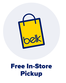 A Belk shopping bag. Free in-store pickup.