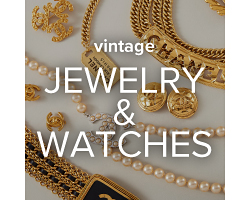 A variety of gold jewelry, including earrings, pendants and more. Vintage jewelry and watches. 