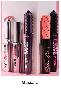 An image of mascara products. Shop mascara.