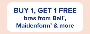 Buy one, get one free bras from Maidenfrom, Bali and more.