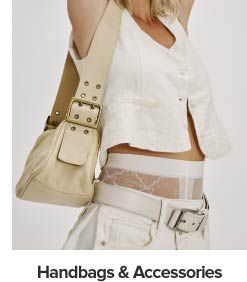 A white purse. Shop handbags and accessories.