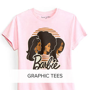 Image of Barbie t-shirt. Shop graphic tees. 