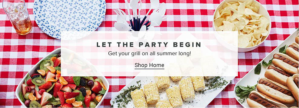 Get your grill on all summer long. Shop home.